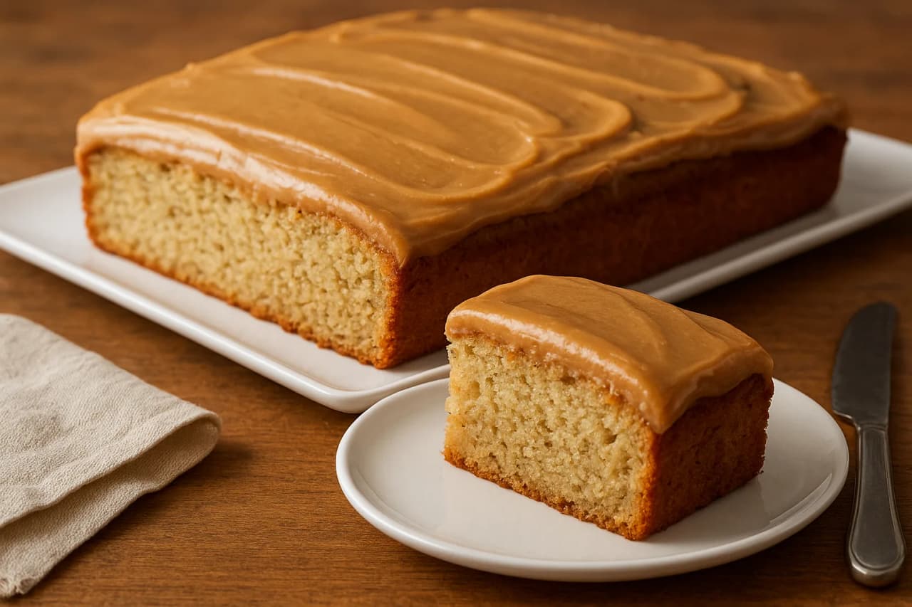 Banana Cake with Brown Butter Frosting