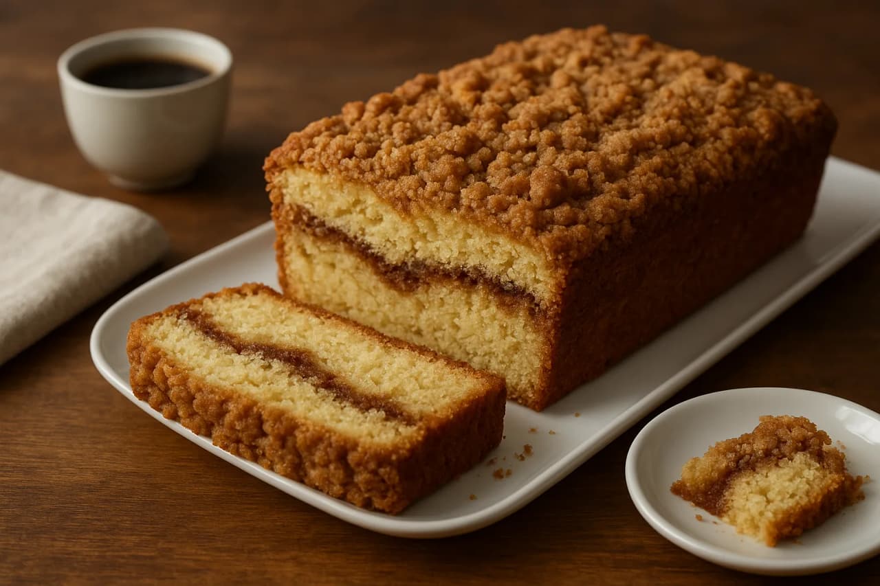 Coffee Cake with Cinnamon Swirl