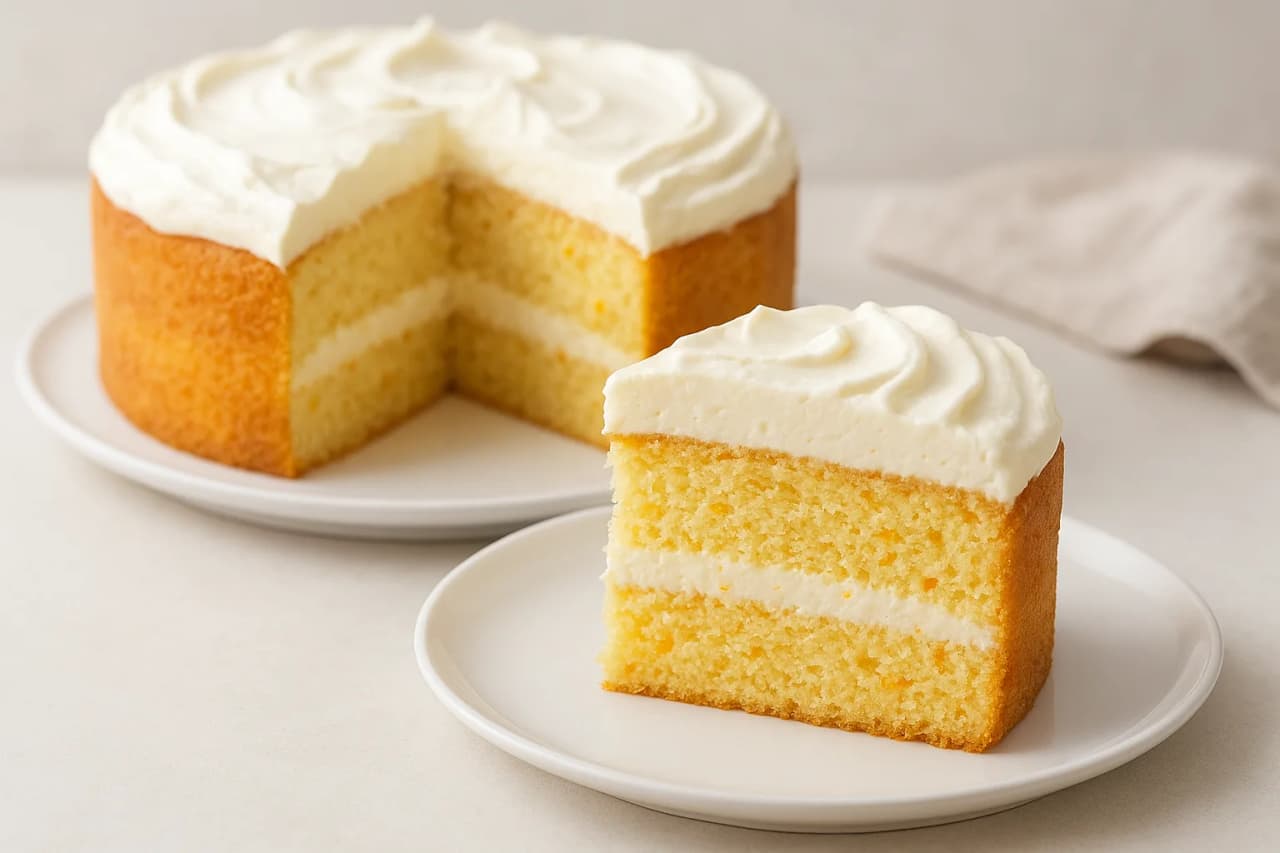 Orange Creamsicle Cake
