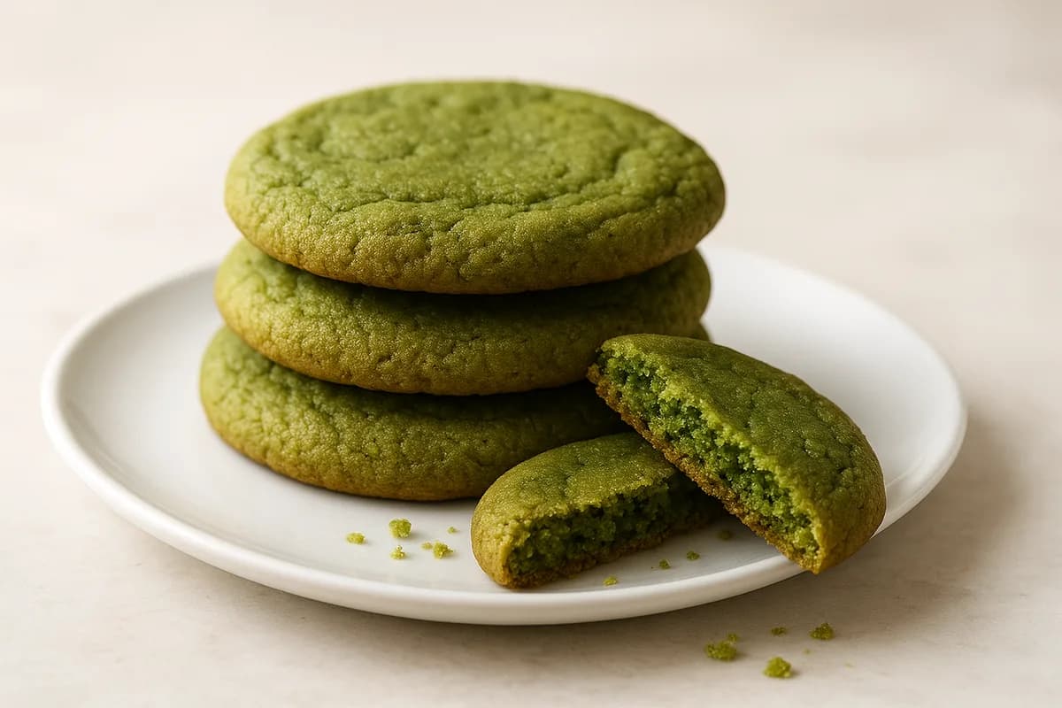 Matcha Green Tea Cookies