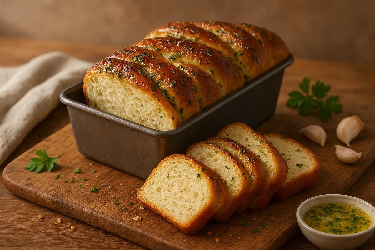 Garlic Herb Pull-Apart Bread