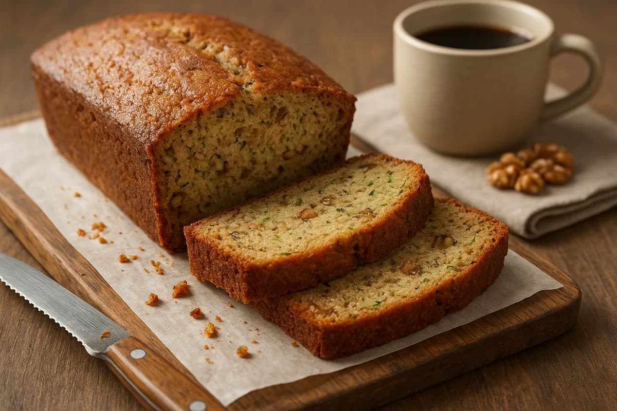 Zucchini Bread (Sweet & Moist)