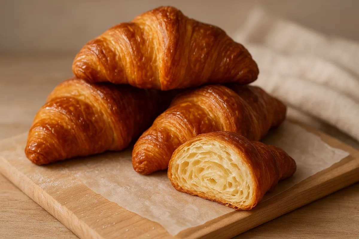 Classic Butter Croissants